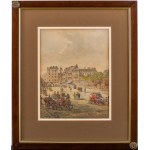Tadeusz Rybkowski (1848 Kielce - 1926 Lviv), City Scene, 1876