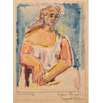 Marek Szwarc (1892 Zgierz - 1958 Paryż), Portret kobiety