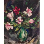Igor Talwiński (1907 Warszawa - 1983 Paryż), Róże w wazonie