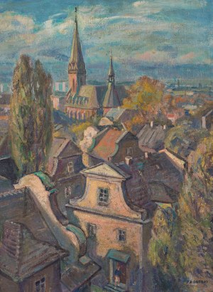 Janusz Łonicki (1898-1973), Pejzaż miejski