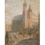 Mieczysław Rakowski (1882 Więckowice-1947 Namur), Rynek w Krakowie, 1925