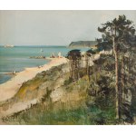 Henryk Baranowski (1932 Starogard Gdański - 2005 Gdynia), Hel bór, 1985