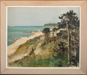 Henryk Baranowski (1932 Starogard Gdański - 2005 Gdynia), Hel bór, 1985