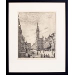 Eleonora Jagaciak-Baryłko (1925 Grodzisk Wielkopolski-2016 Sopot), Długi Targ in Gdańsk, 1975