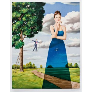 Rafał Olbiński (b. 1943 Kielce), Summer Marriage