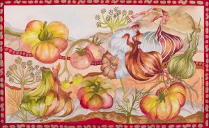 Maria Górska-Kobylińska (ur. 1940 r.), Martwa natura z warzywami