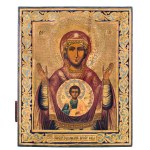 Icon of the Mother of God Znamieniye, Russia, 19th century.