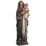 Figure of the Madonna and Child, Rhineland, 15th/16th century.