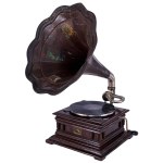 Gramophone with tuba, His Master