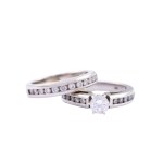 Ring and wedding ring