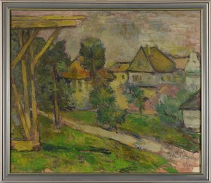 Jerzy FEDKOWICZ (1891-1959), PEJZAŻ Z MIĘDZYZDROJÓW