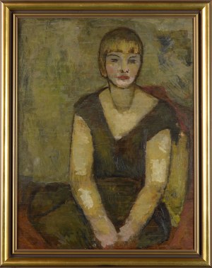 Jerzy FEDKOWICZ (1891-1959), PORTRET ŻONY