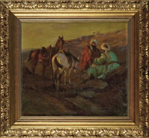 Feliks Michał WYGRZYWALSKI (1875-1944), SCENA ORIENTALNA