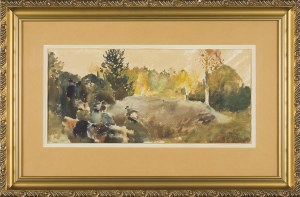 Julian FAŁAT (1853-1929), HUBERTUSSTOCK