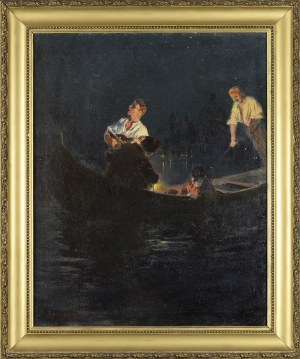 Feliks Michał WYGRZYWALSKI (1875-1944), WIECZORNA SERENADA