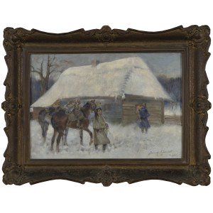 Jerzy KOSSAK (1886-1955), PUK PUK W OKIKO