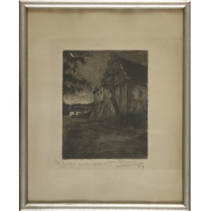Jan RUBCZAK (1884-1942), OLD SPICHLERZ NA KAŹMIERZU