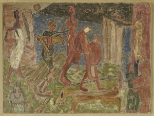 Maria JAREMA (1908-1958), SCENA NA PLAŻY
