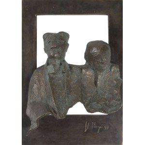 Stanisław HRYŃ (1951-2026), PORTRET PODWÓJNY, 1997