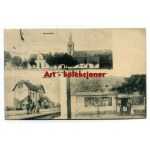 Kębłowo - Kiebel municipality of Wolsztyn - Railway station - Market...