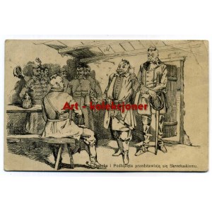 Zagłoba e Podpięta - Skrzetuski - Artistico