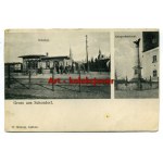 Ubocze - Schosdorf gm.Gryfów Śląski - railway station - monument