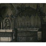 Jan Matejko (1838-1893), Gerusalemme. Basilica del Santo Sepolcro - Calvario, altare latino, 1869