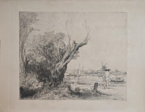 Rembrandt van Rijn, Widok na Olmval z Amsterdamu