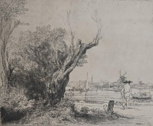 Rembrandt van Rijn, Widok na Olmval z Amsterdamu