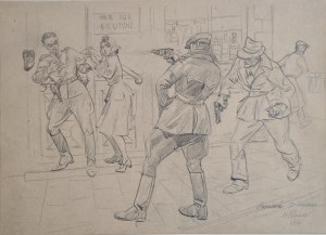 Stanisław Paweł Prauss (1903-1997), Śmierc SS-mana, 1944