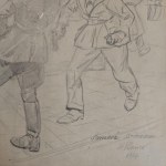 Stanislaw Pawel Prauss (1903-1997), Death of an SS man, 1944