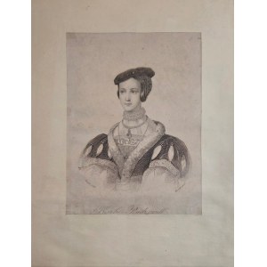 Józef Kurowski, Ritratto di Barbara Radziwiłłówna