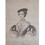 Józef Kurowski, Ritratto di Barbara Radziwiłłówna