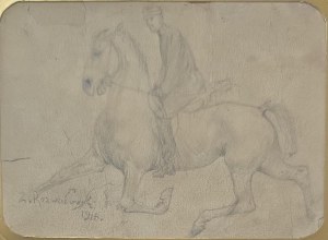 Zygmunt Rozwadowski (1870-1950), Kawalerzysta, 1916