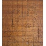 Artiste non identifié, Mère de Dieu avec le Christ et les saints (vitrail ?)