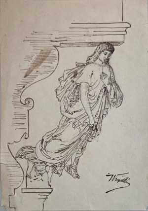 Walerian Kryciński (1852-1929), Kariatyda