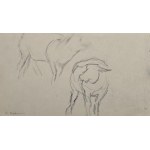 Artur Markowicz (1872-1934), Sans titre (dessin recto-verso)