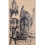 Unidentified artist, Interior of the church