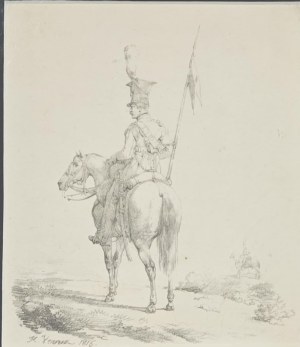Horace Vernet, Ułan, 1816
