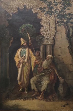 Jan Franciszek Machniewicz (1859-1897), Jałmużna, 1886 (?)