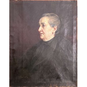 Waclaw Koniuszko (1854-1900), Portrait of a woman, 1883