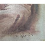 C. Parisi, Girl with a lamb