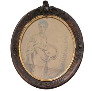 Olga Boznańska, Autoportret, 1893