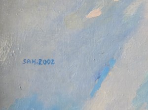 Sławomir Mieleszko (1938-2021), Cerkiew zimą, 2002