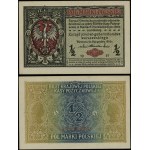 Poland, 1/2 Polish mark, 9.12.1916