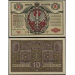 Poland, 10 Polish marks, 9.12.1916