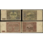 Poland, set of 2 banknotes, 1946-1947