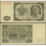 Poland, 50 zloty, 1.07.1948