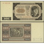 Poland, 500 zloty, 1.07.1948