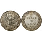 Poland, 1 1/2 rubles = 10 zlotys, 1841 MW, Warsaw